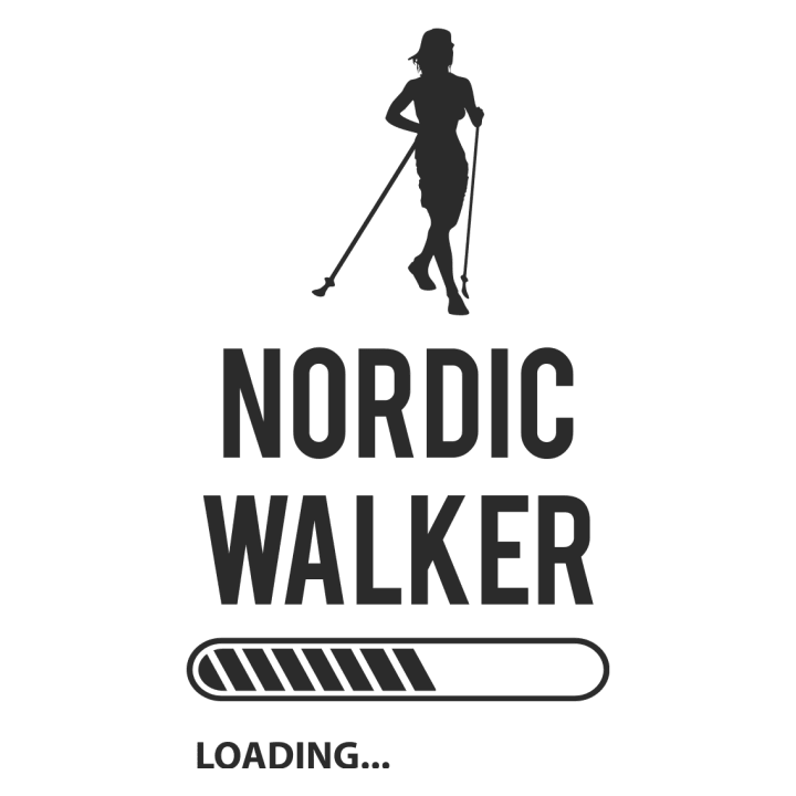 Nordic Walker Loading Naisten t-paita 0 image