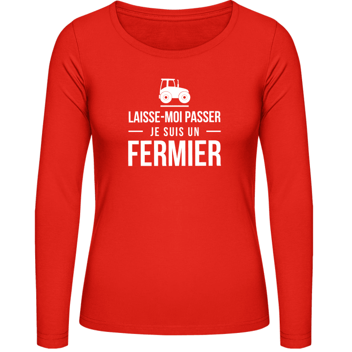 Je suis un fermier T-shirt à manches longues pour femmes 0 image