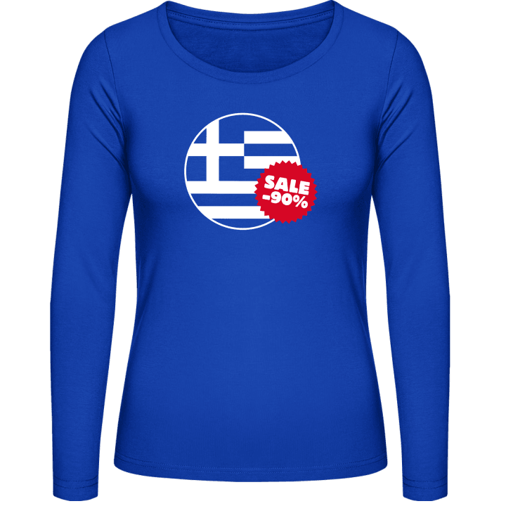 Greek Sale T-shirt à manches longues pour femmes contain pic