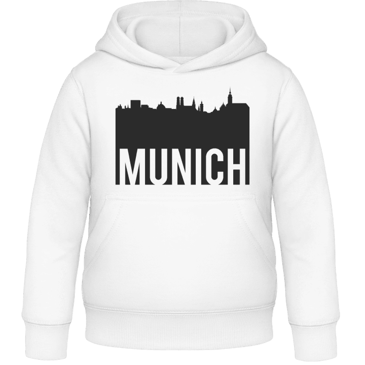 Munich Skyline Kinder Kapuzenpulli contain pic