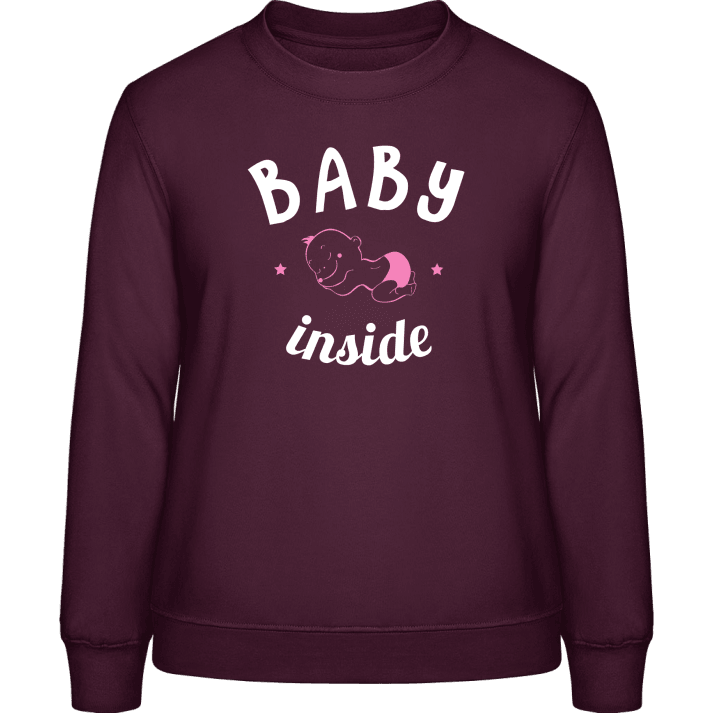 Baby Girl Inside Sweatshirt til kvinder 0 image