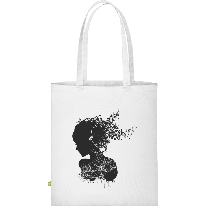 Music Silhouette Stofftasche contain pic