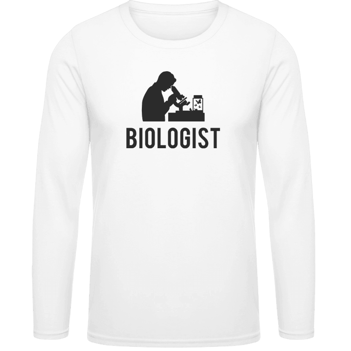 Biologist Langarmshirt contain pic