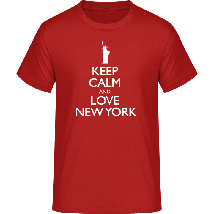 Statue Of Liberty Keep Calm And Love New York Camiseta 0 image