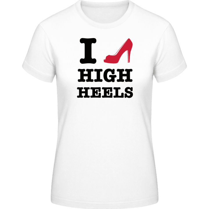 I Love High Heels T-shirt för kvinnor 0 image