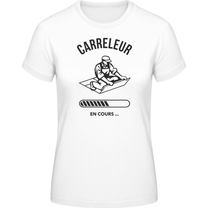 Carreleur en cours T-skjorte for kvinner 0 image