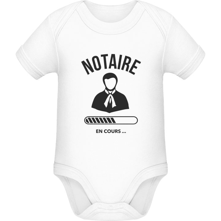 Notaire en cours Baby Strampler contain pic