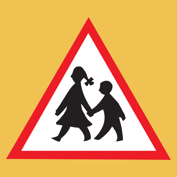 School Kindergarten Warning Genser for kvinner 0 image