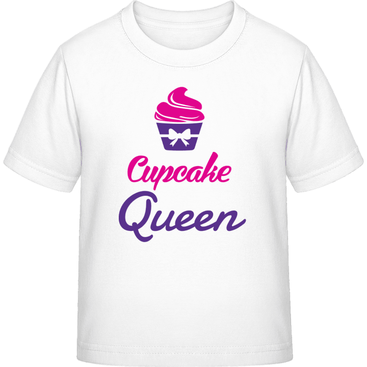 Cupcake Queen Logo T-skjorte for barn contain pic