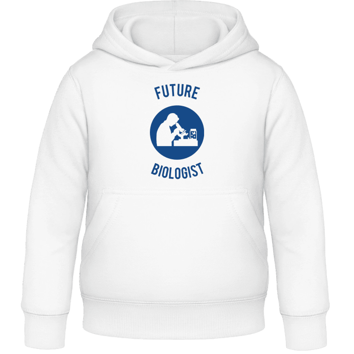 Future Biologist Silhouette Kids Hoodie contain pic