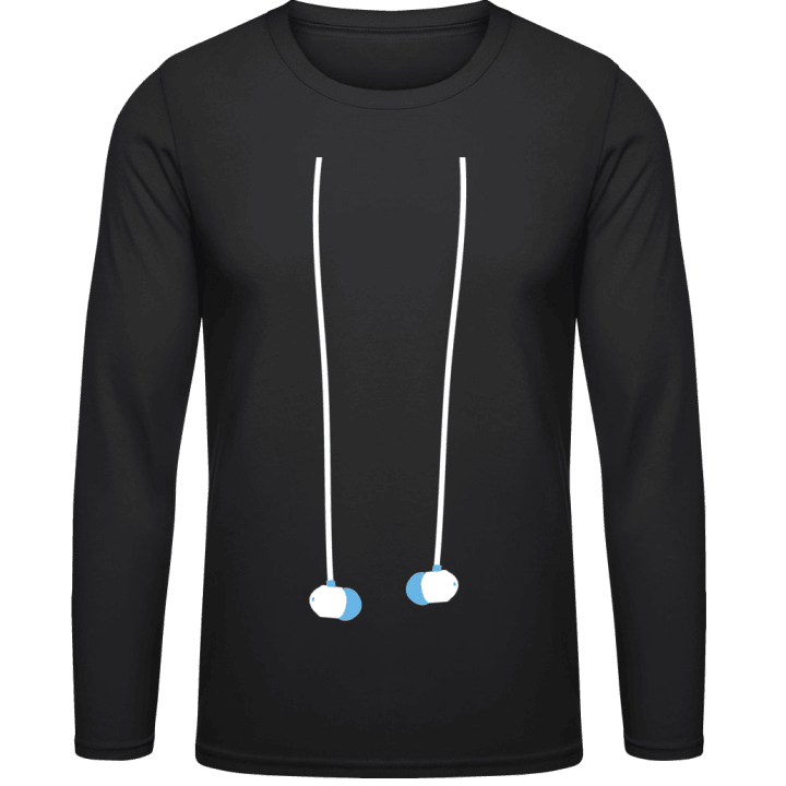 Music Earplugs Shirt met lange mouwen contain pic