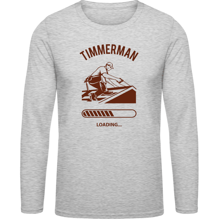 Timmerman Loading Shirt met lange mouwen contain pic