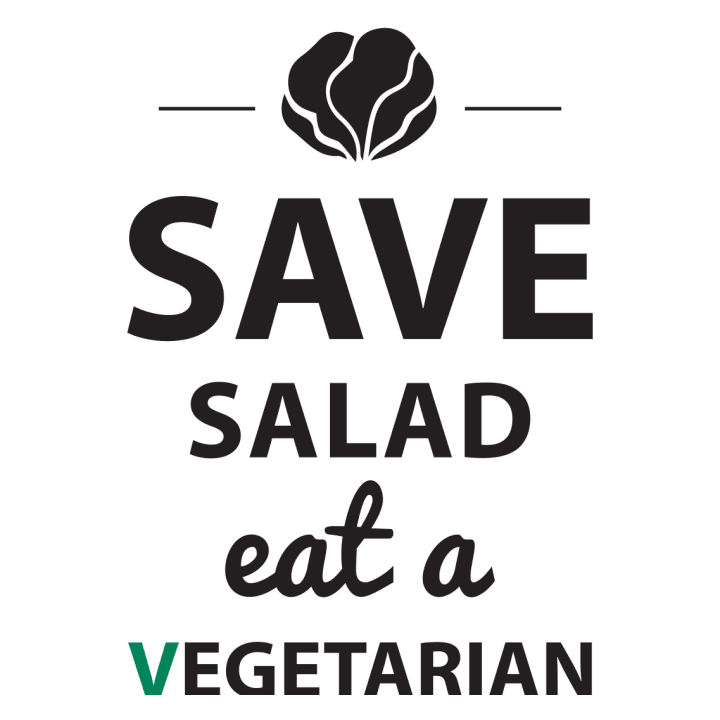 Save Salad Eat A Vegetarian Langarmshirt 0 image