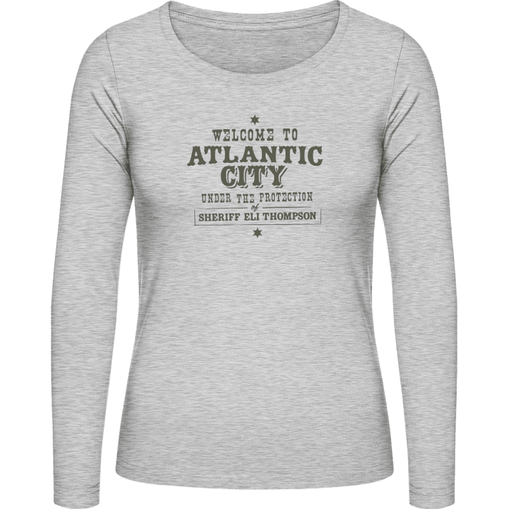 Welcome To Atlantic City Frauen Langarmshirt 0 image