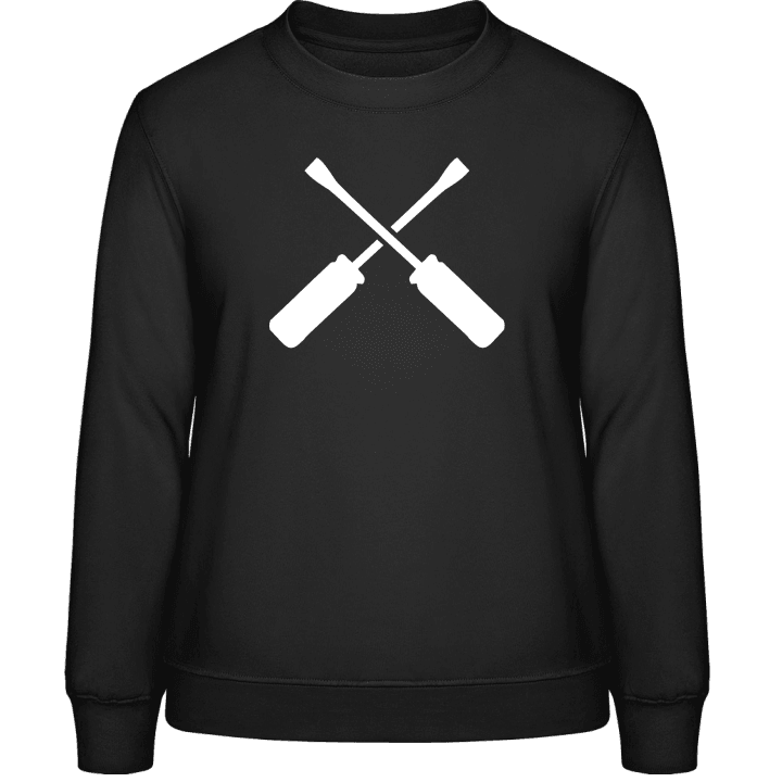 skruvmejsel Sweatshirt för kvinnor contain pic