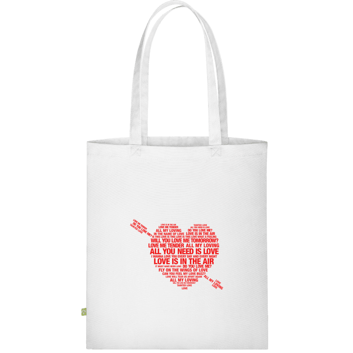 Love Songs Cloth Bag contain pic