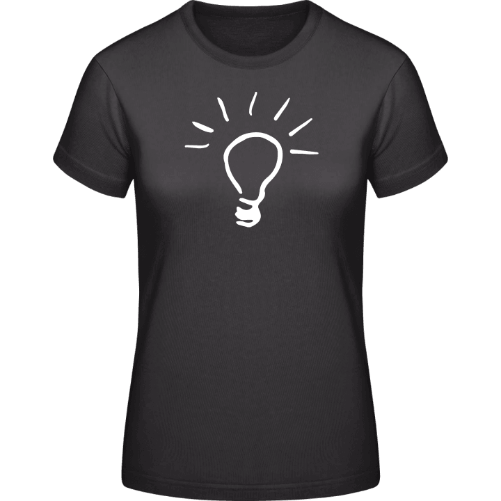 Light Bulb Vrouwen T-shirt contain pic