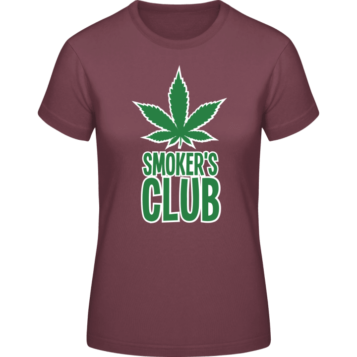 Smoker's Club T-skjorte for kvinner contain pic