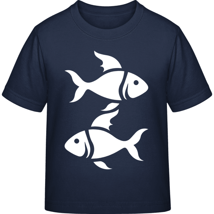 Fish Zodiac T-shirt för barn 0 image