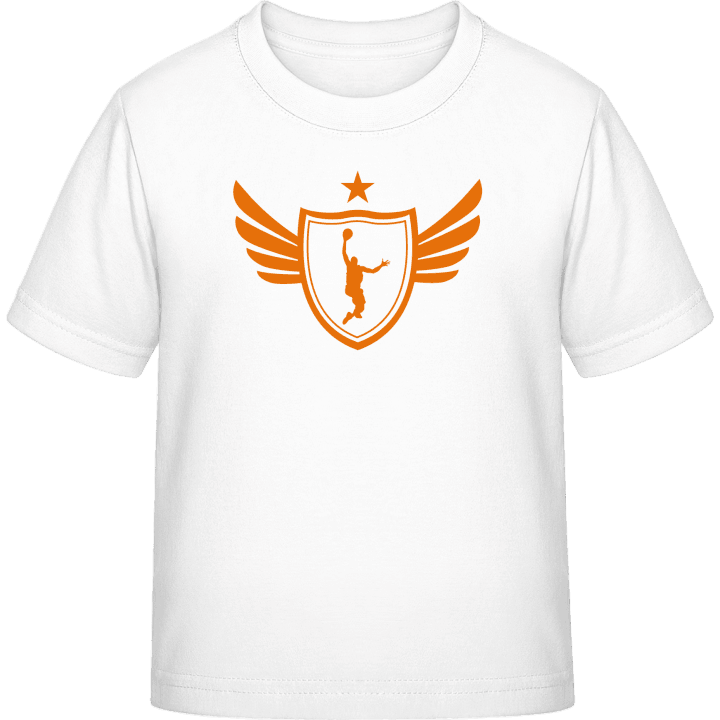 Basketball Star Wings T-shirt för barn contain pic