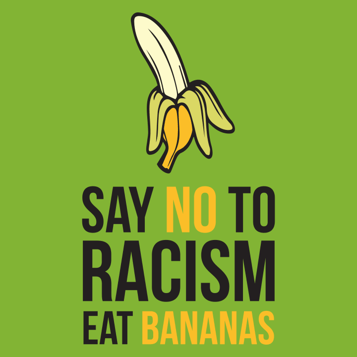 No Racism Eat Bananas Kitchen Apron 0 image