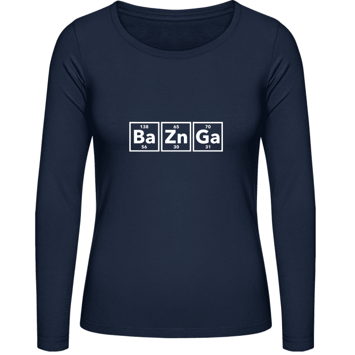 Ba Zn Ga Bazinga Camisa de manga larga para mujer 0 image