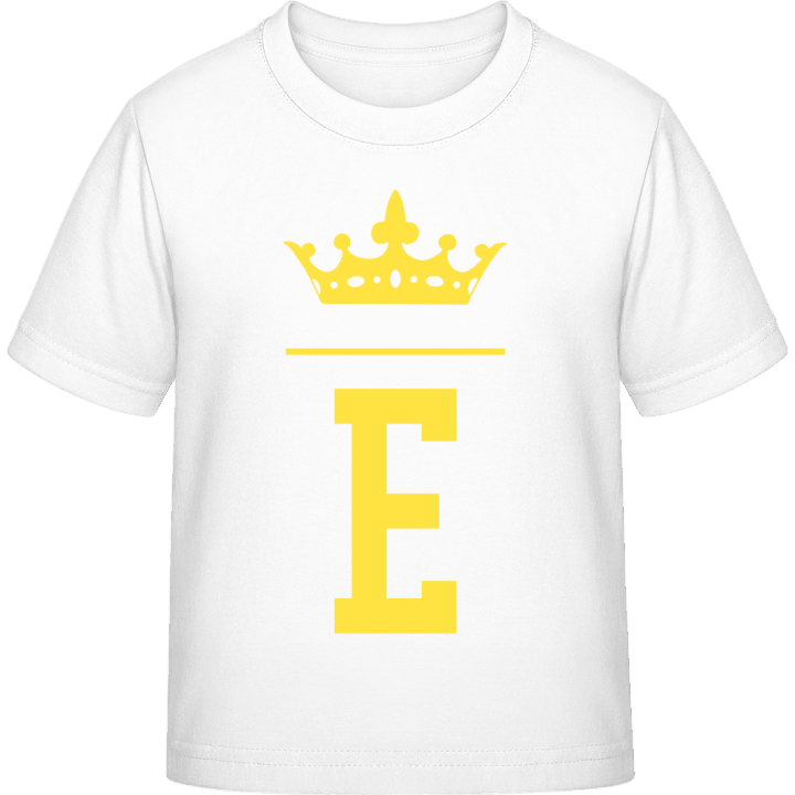E Name Letter Kinder T-Shirt 0 image
