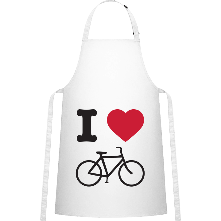 I Love Bicycle Kitchen Apron 0 image