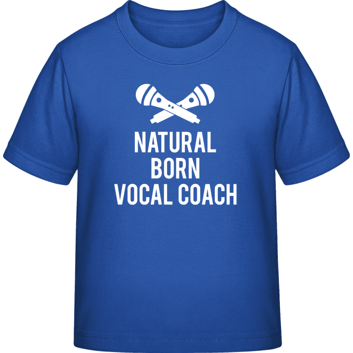 Natural Born Vocal Coach T-skjorte for barn contain pic