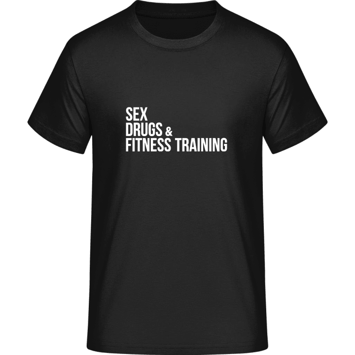 Sex Drugs And Fitness Training T-skjorte 0 image