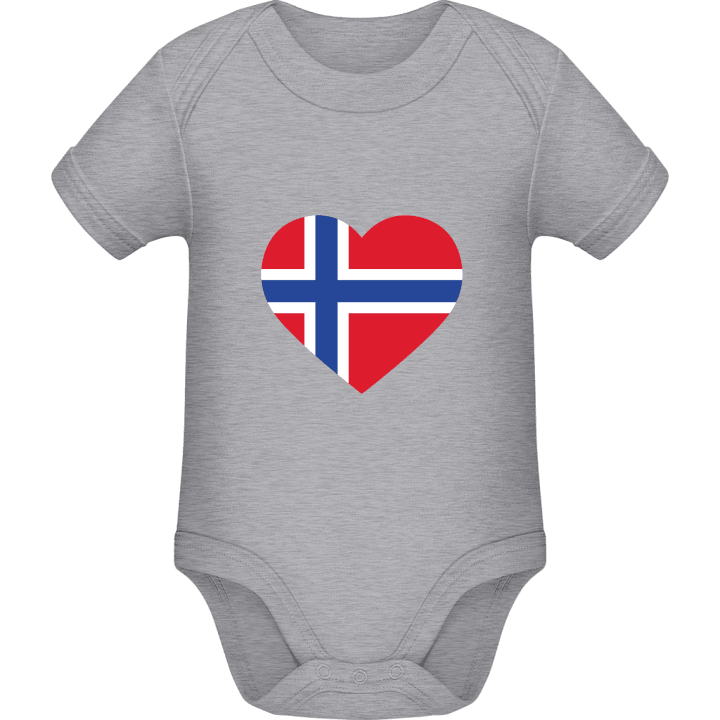 Norway Heart Flag Baby Strampler 0 image