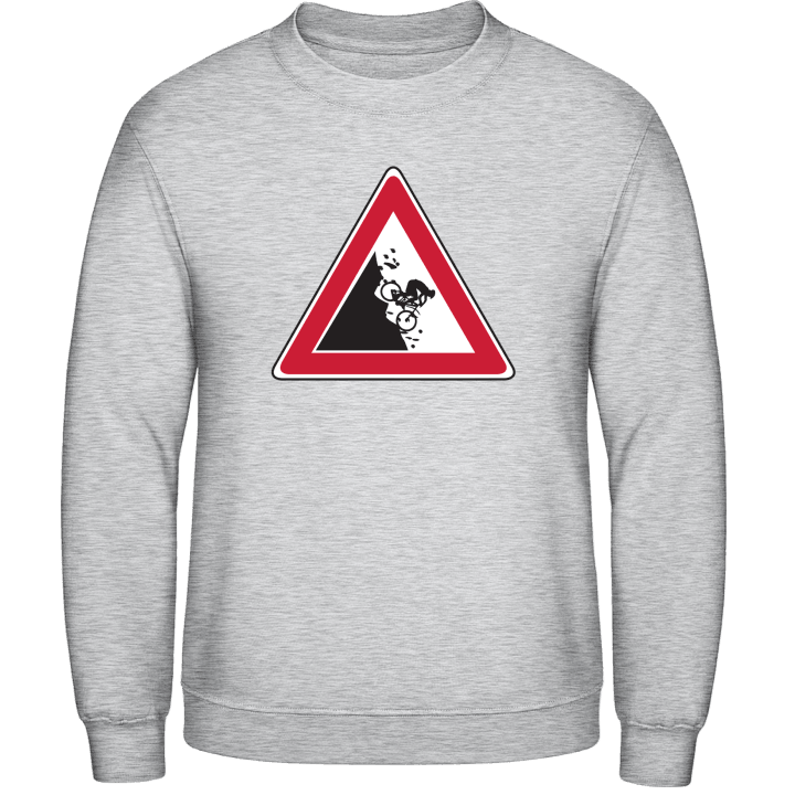 Mountain Biker Schild Sweatshirt contain pic