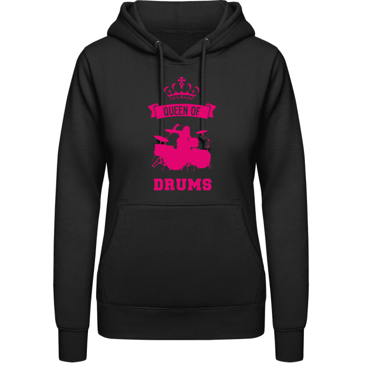 Queen Of Drums Sudadera con capucha para mujer contain pic
