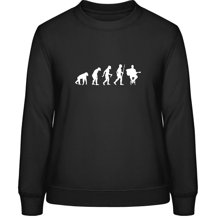 Guitarist Evolution Sweatshirt för kvinnor contain pic
