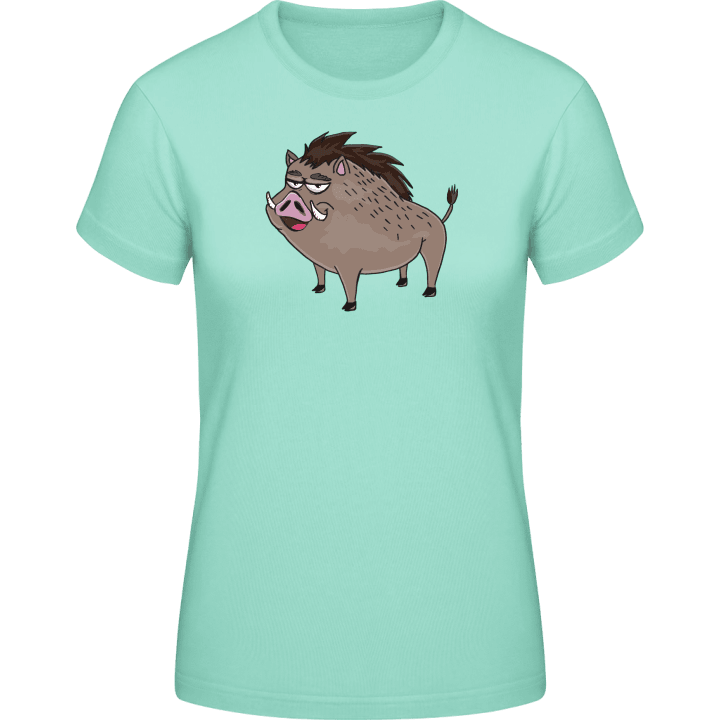Wild svin T-skjorte for kvinner 0 image