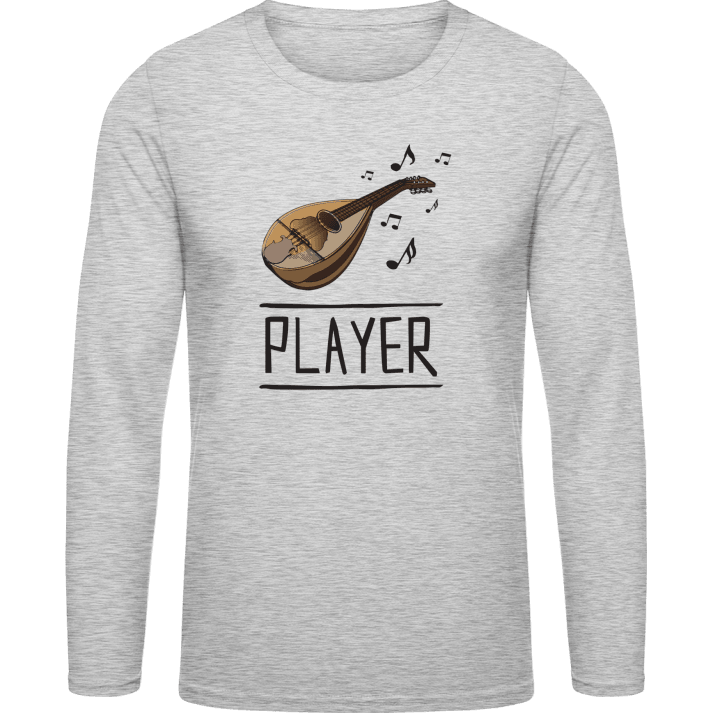 Mandolin Player Langarmshirt 0 image