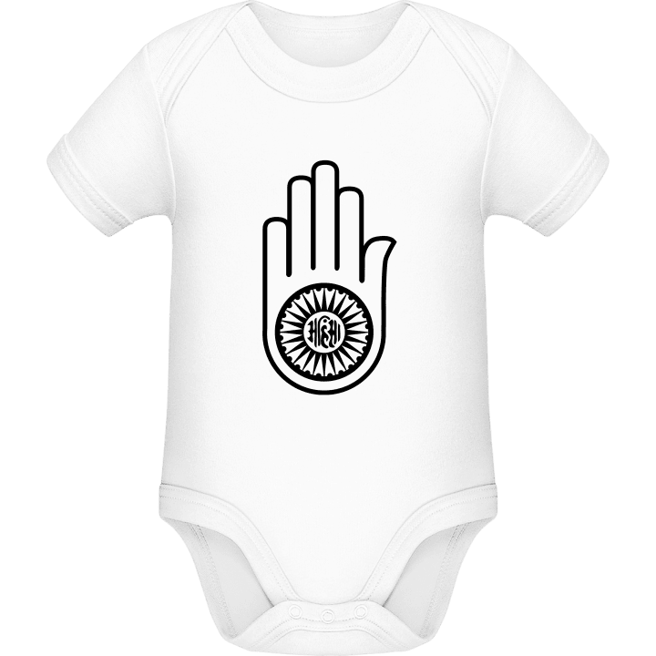 Jainismus Hand Baby Strampler contain pic