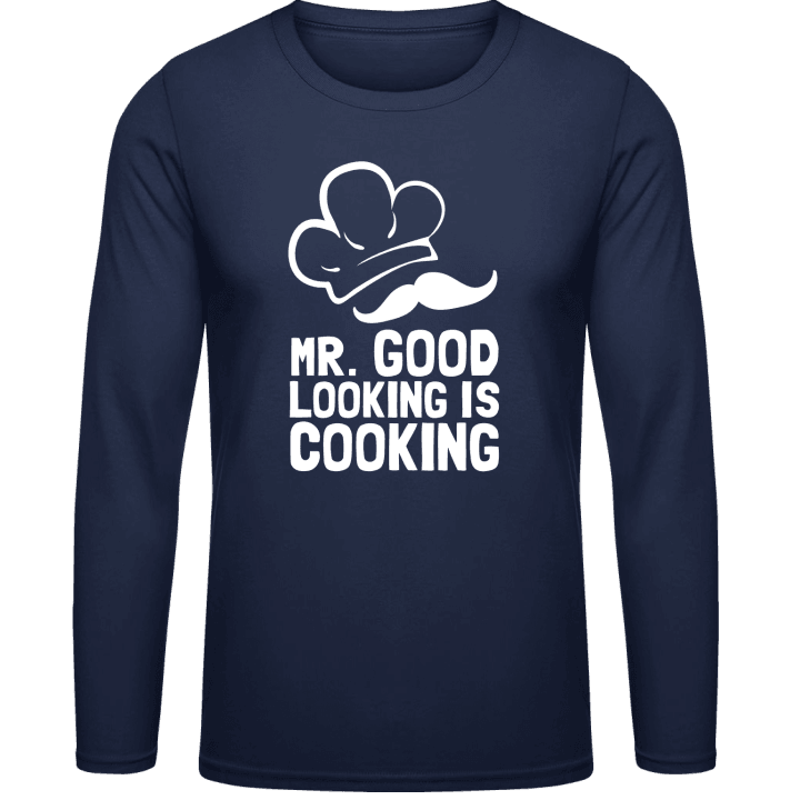 Mr. Good Is Cooking T-shirt à manches longues contain pic