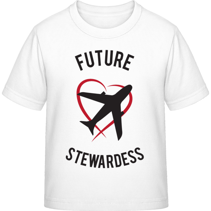 Future Stewardess T-skjorte for barn 0 image