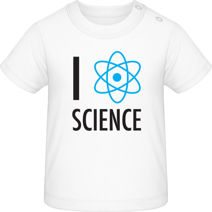 I heart Science T-shirt bébé contain pic