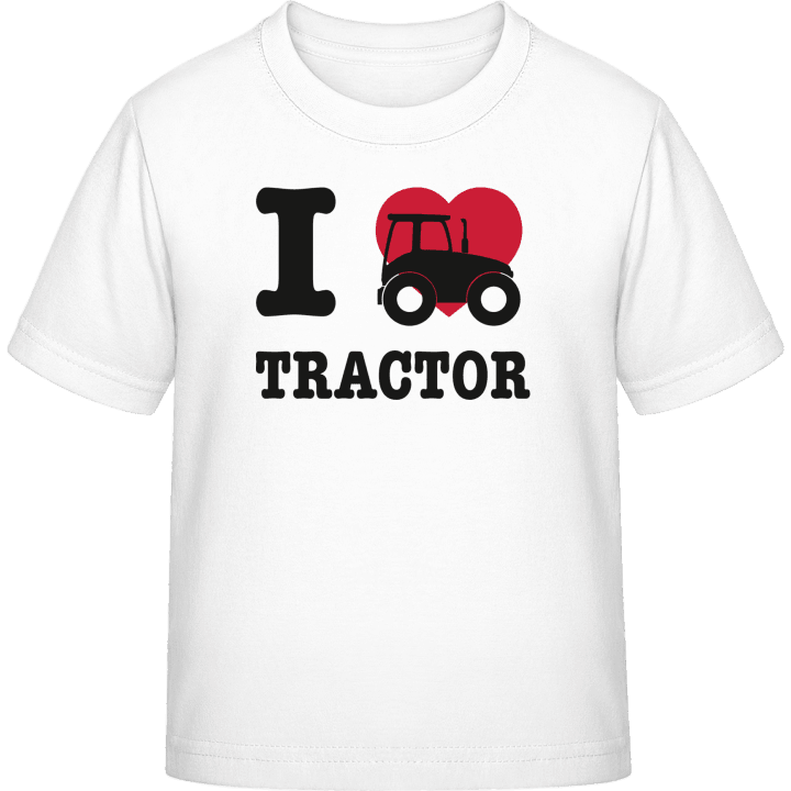 I Love Tractors T-shirt för barn 0 image