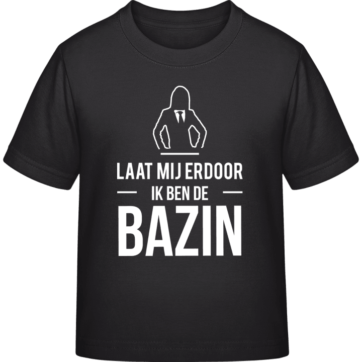 Laat mij door ik ben de Bazin Kids T-shirt contain pic