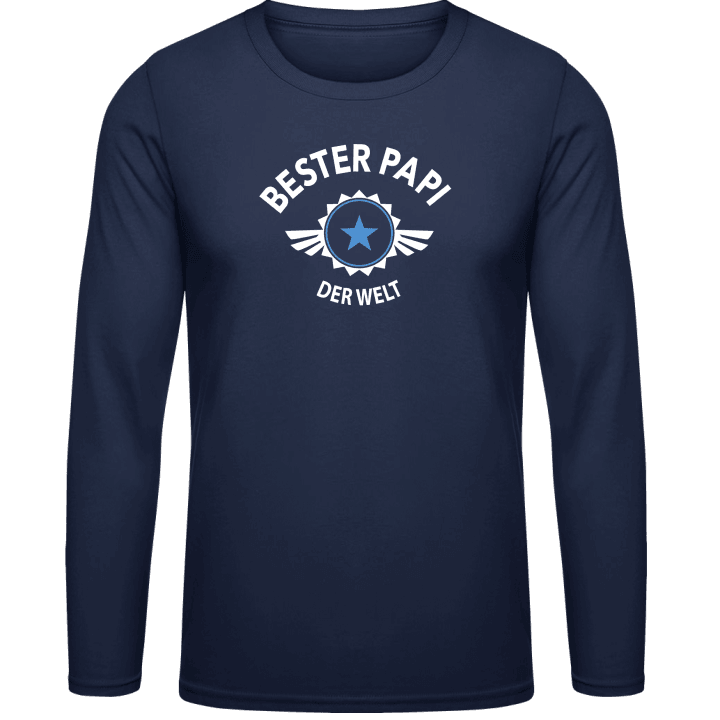 Bester Papi der Welt T-shirt à manches longues 0 image