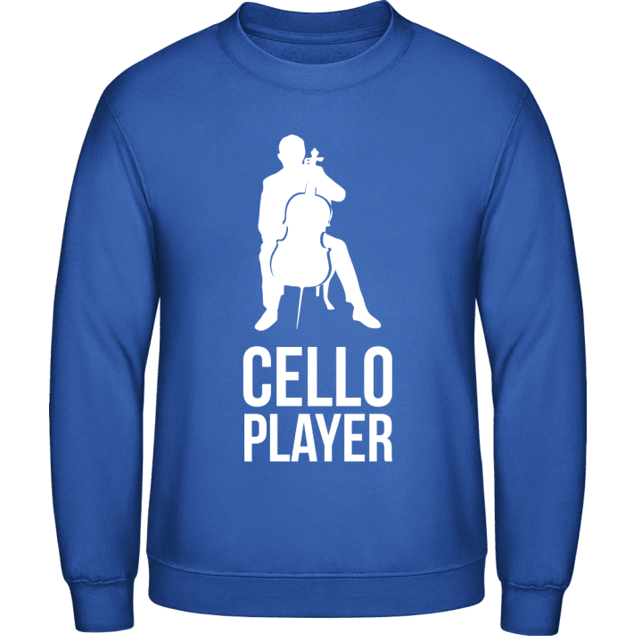 Cello Player Silhouette Sweatshirt contain pic