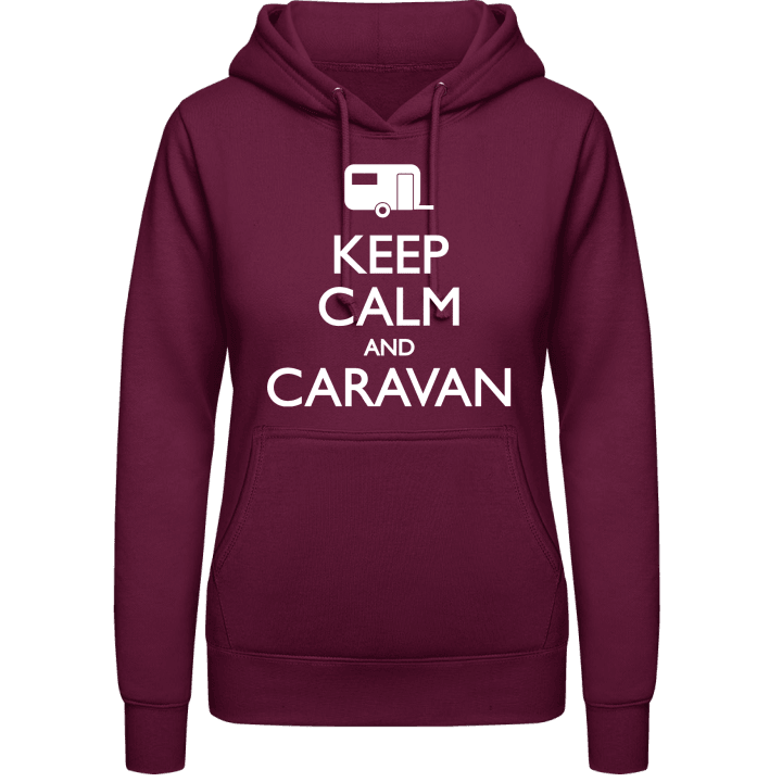 Keep Calm Caravan Frauen Kapuzenpulli 0 image