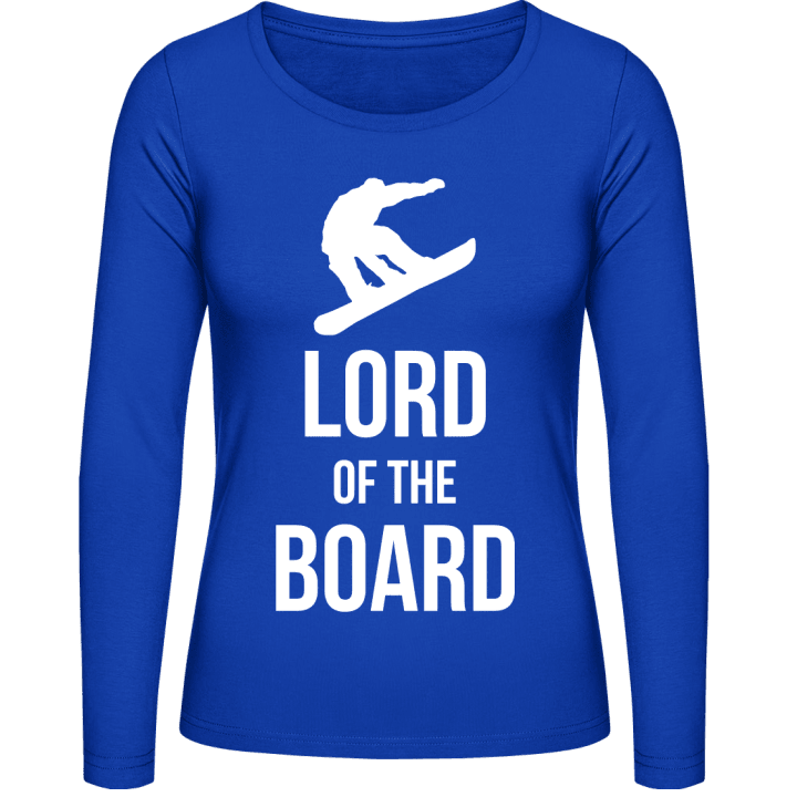 Lord Of The Board Vrouwen Lange Mouw Shirt contain pic