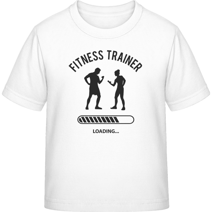 Fitness Trainer Loading T-skjorte for barn contain pic