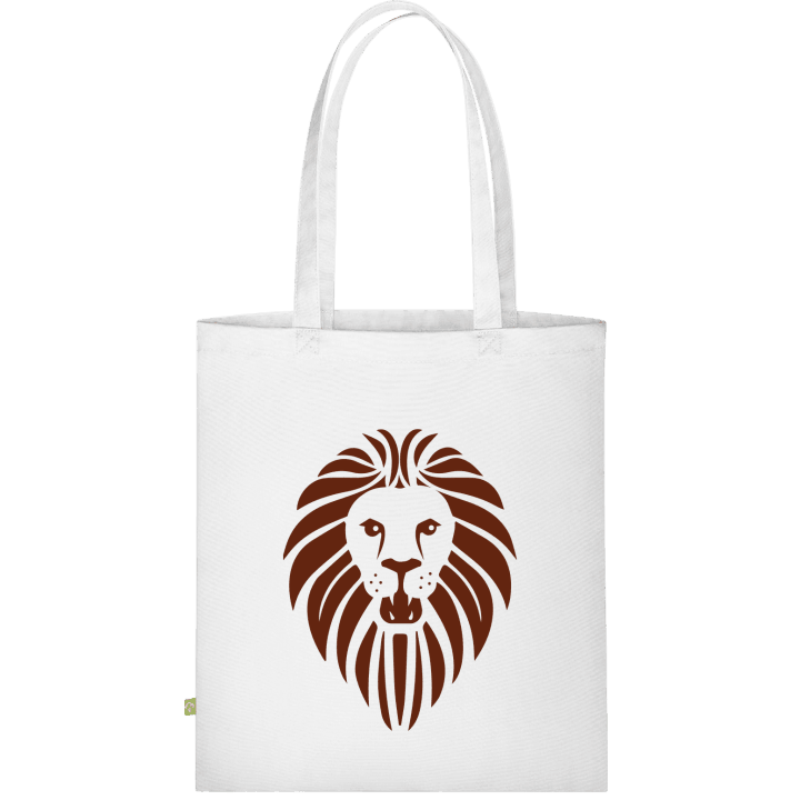 Lion Face Simple Stofftasche 0 image