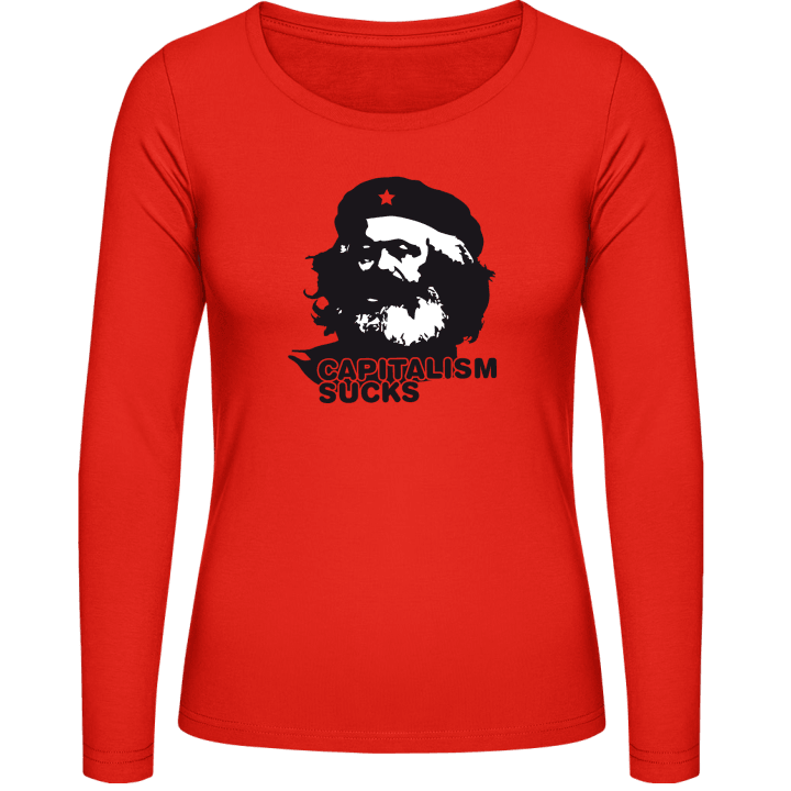 Karl Marx Vrouwen Lange Mouw Shirt contain pic