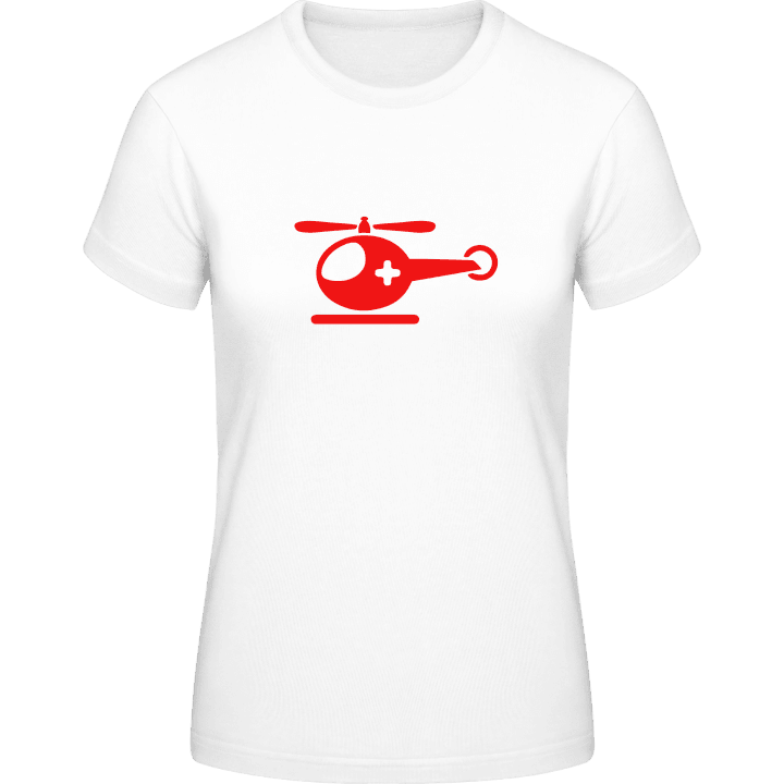 Helicopter Ambulance Women T-Shirt contain pic